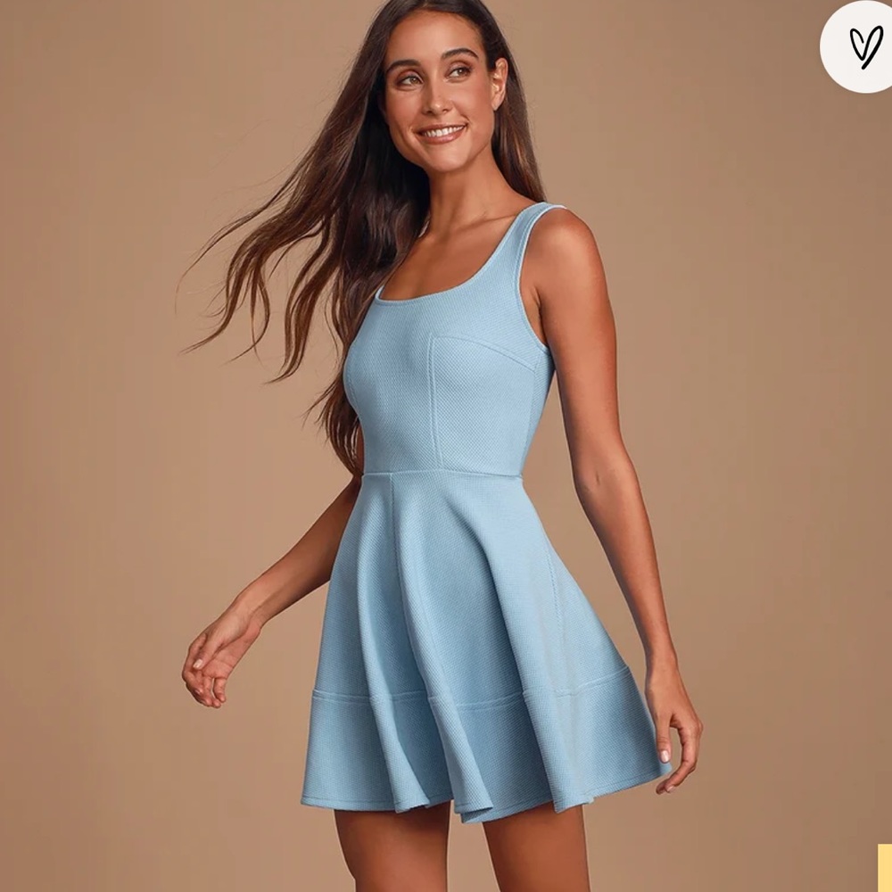 Lulus skater dress. Never worn